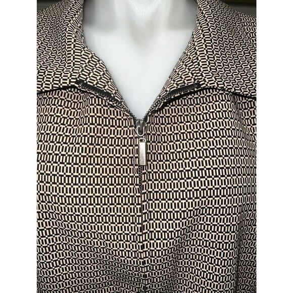Maggie McNauchton jacket zip up long sleeve faux pockets long sleeve size 20W - Picture 3 of 6
